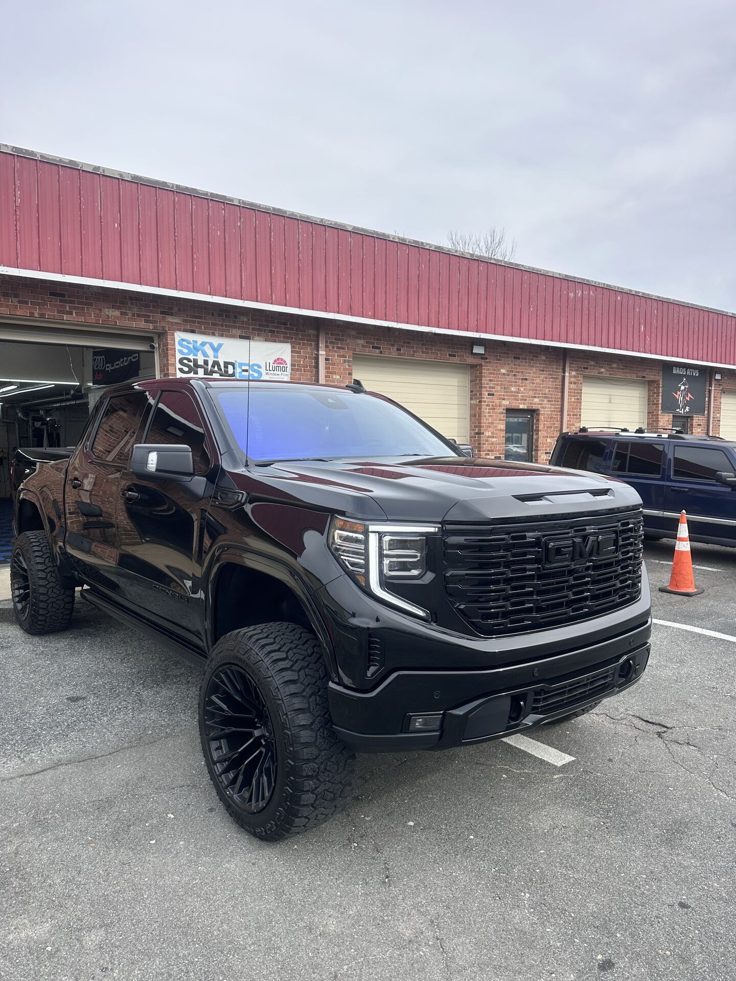 Automotive window tinting